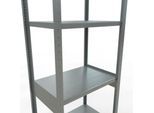 Schulte Lagertechnik Fachbodenregal-Stecksystem MULTIplus 250, Grundregal, Längenriegel, 3000x750x500 mm, 7 Böden, verzinkt