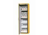 Sicherheitsschrank Typ 90 asecos S-CLASSIC-90, Flügeltür mit Türfeststellanlage, Anschlag links, Front Sicherheitsgelb, B 596 x T 616 x H 1968 mm
