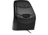 BakkerElkhuizen DXT 3 Precision Mouse, 7 Tasten, 4 DPI Stufen (800, 1200, 1600, 2400), kabelgebunden, 1,5 m Kabel, ergonomisch, USB-C, schwarz