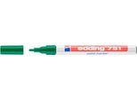 EDDING Lackmarker 751, 1-2 mm, grün, 10 Stück