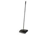 Mechanische Kehrmaschine Rubbermaid EXECUTIVE-SERIE™, 190 mm Kehrbreite, Doppelfunktion, 2 Bürstenarten, L 266,7 x B 241,3 x H 1.117,6 mm, schwarz