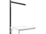 Aufbauportal f. Ansatztisch STANDARD Arbeitstisch-/Werkbanksystem UNIVERSAL/PROFI, 1250 mm, anthrazit