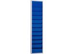 Werkstattplaner Eichner 9019-00201, einreihig, für 10 Auftragstaschen, blau