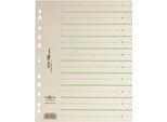 PAGNA Easy Rip Trennblätter, DIN A4-Format, Linienaufdruck, 100 Stück, grün