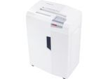 Aktenvernichter HSM shredstar X13, Sicherheitsstufe 4, Partikelschnitt 4 x 37 mm, 13 Blatt, weiß-silber