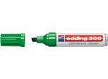 edding 500, m. Keilspitze 2-7 mm, grün, 10 Stück