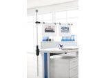 Planhalter Tisch, lichtgrau