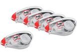Pritt Compact Flex Korrektur Roller, Push & Pull Funktion, Bandlänge 10 m & Bandbreite 4,2 mm, Sparset mit 5 Stück