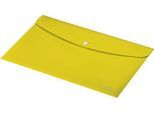 Leitz® Sammelmappe Recycle, Format A4, Druckknopfverschluss, blickdicht, Blauer Engel, Recyclingkunststoff, gelb