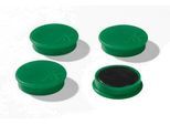 Haftmagnete, Ø 40 mm, Haftkraft ca. 1200 g, 4 Stück, grün