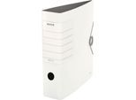 LEITZ® Qualitätsordner SOLID, DIN A4, Rückenbreite 82 mm, weiß