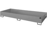 Regalwanne Typ RW/RW 3300-2, ohne Gitterrost, grau RAL7005