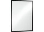 Durable Inforahmen DURAFRAME® Poster, Hoch-/Querformat, für 2 Poster, selbstklebend, aufklappbarer Magnetrahmen, B 545 x T 28 x H 745 mm, PET, schwarz