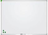 Franken Whiteboard U-Act!Line®, Hoch- & Querformat, lackiert, magnethaftend, recycelbar, mit Ablageschale, B 800 x H 600 mm