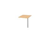 Schäfer Shop Select Verkettungsplatte, B 800 x T 800 mm, Buche/weißalu