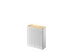 Schäfer Shop Genius Querrollladenschrank TETRIS SOLID, 3 OH, B 1000 mm, inkl. 19 mm Abdeckplatte, Ahorn-Dekor/weißalu/weißalu