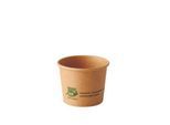 Portionsbecher Papstar pure, 60 ml, Ø 60 x 49 mm, 50 Stk., für Snacks & Saucen, Frischfaser-Karton, braun