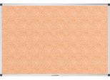 Korktafel Legamaster UNITE, waagerechte oder senkrechte Anbringung, B 900 x T 12,6 x H 600 mm, Naturkork, braun