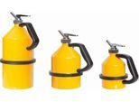 Feindosier-Kanne, Stahl, gelb, 2 l, Ø 158 x H 260 mm, automatische Entlüftung
