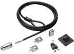 Desktop Sicherung Kensington Desktop & Peripherals Locking Kit 2.0, Diebstahlschutz, Schließknopf für Desktop-PCs, 2 Adapter & Kabelöse