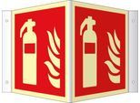 Winkelschild "Feuerlöscher"