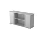 Sideboard mit 2 Türen, lichtgrau