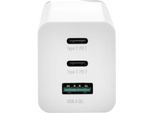 Ladegerät Varta High Speed, 65 W, 2x USB-C, 1x USB-A, bis 3 Geräte laden, auch für Laptops geeignet, B 35 x T 28 x H 108 mm, weiß