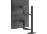 Dual Monitorarm Ergotron LX 45-509-224, für 2 Monitore, bis 40″, bis 20 kg, VESA Halterung, höhenverstellbar, schwarz