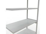 SCHULTE Lagertechnik Fachbodenregal - Stecksystem MULTIplus 250 Anbauregal mit Längenriegel - 3000x1300x600 mm, Typ 250 kg