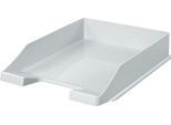Ablagekorb HAN Klassik, für Format A4/C4, mit Beschriftungsfeld, stapelbar, B 255 x T 348 x H 65 mm, Kunststoff, lichtgrau, 10 Stück