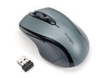 Funkmaus Kensington Pro Fit, für Rechtshänder, 1750 dpi, 5 Tasten & Scrollrad, USB-Receiver, inkl. 2 x AAA Batterien, grafitgrau