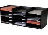 Sortierstation, DIN A4, Polysytrol, schwarz