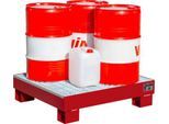 Auffangwanne AW 60-2/M rot RAL3000
