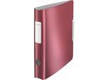 LEITZ® Ordner Active Style, DIN A4, Rückenbreite 65 mm, granat rot