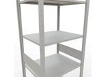 SCHULTE Lagertechnik - Stecks.Grundr. mit Längenriegel - 3000x750x600 mm, Typ 150 kg