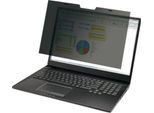 Blickschutzfilter Durable MAGNETIC, für Notebooks & Touchscreens mit 14,0'' & Bildformat 16:9, inkl. Dokumententasche & Mikrofasertuch, anthrazit/grau