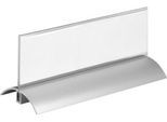 Tischaufsteller m. Alufuß 61x210 mm,2 St
