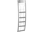 Prospekt-Wandhalter Filio, inkl. Wandbefestigungsmaterial, Stahl