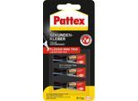 Pattex Sekundenkleber Classic flüssig Mini Trio, 3 x 1 g