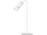 Hansa by Styro LED-Leuchte FLARE, 4 W, 1200 mAh, 3-Stufen-Dimmer, USB-C, Weiß Matt, Magnetkopf