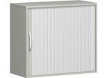 Querrollladenschrank PALENQUE, 2 OH, B 800 x T 400 x H 752 mm, lichtgrau