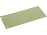 Schäfer Shop Select Trennstreifen, 2-fach-Lochung, bedruckbar, 100 Stück, B 240 x H 105 mm, Karton, grün