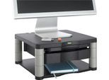 Fellowes Premium Monitor-Ständer Plus, höhenverstellbar, anthrazit/grau