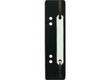 Heftstreifen Exacompta 426007B, Lochung 60 & 80 mm, L 150 x B 35 mm, Kunststoff & Metall, schwarz, 250 Stück