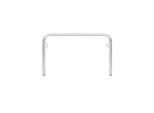 Anlehnbügel WSM, 2-seitig, B 1250 x T 48 x H 800 mm, Stahl verzinkt, zum Einbetonieren
