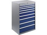 Werkzeugschrank WSK 5414-10E, 10 Schubladen, 1450 mm hoch