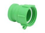 IBC-Adapter DN50 auf 2-Zoll, Camlock-Vaterkupplung und BSP-Feingewinde