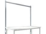 Aufbauportal, Grundtisch STANDARD Arbeitstisch-/Werkbanksystem UNIVERSAL/PROFI, 1750 mm, alusilber
