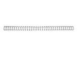 GBC Drahtbinderücken WireBind, A4, 34 Ringe, 12,5 mm für max. 115 Seiten, 100 Stück, schwarz