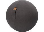 Sitzball FELT, Filzimitat 100% Polyester, waschbar, reißfest, Trageschlaufe, anthrazit
